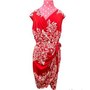 INC International Concepts Floral Wrap Around Dress
